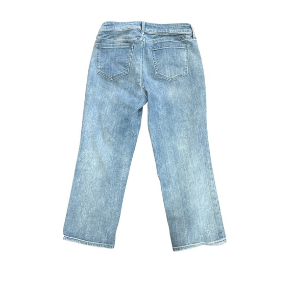 NYDJ Marilyn Straight Leg Jeans Light Wash Ankle Size 8 - Picture 3 of 5